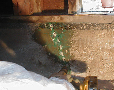 Raised Foundation Epoxy Injection