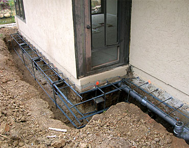 Raised Underpinning Repair Example